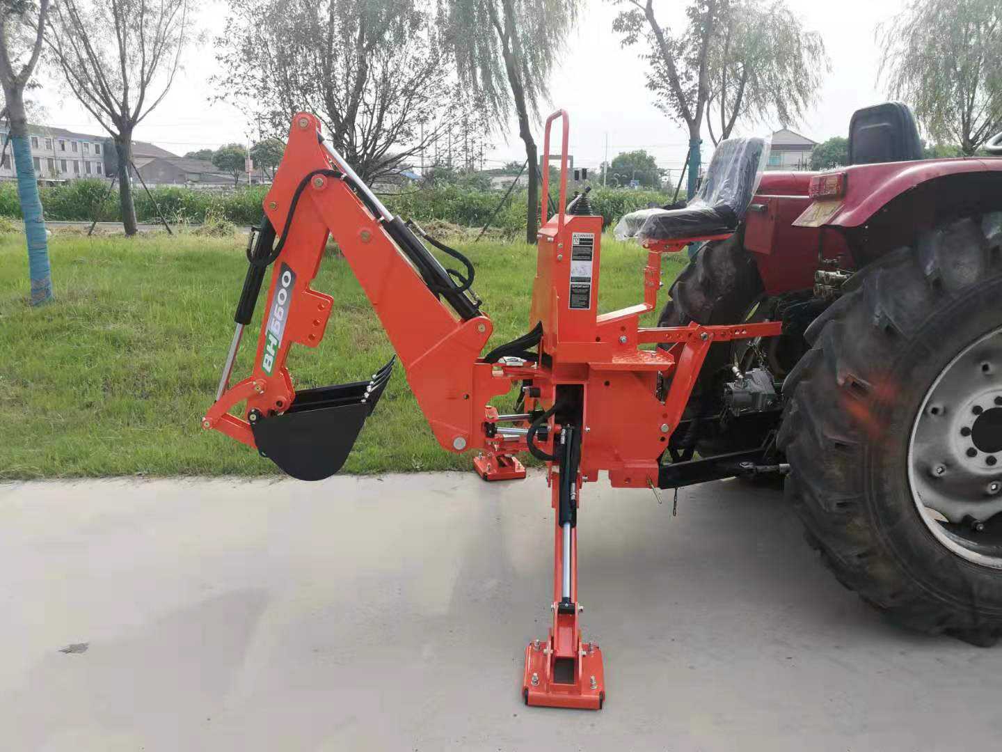 Tractor mini loader garden backhoe