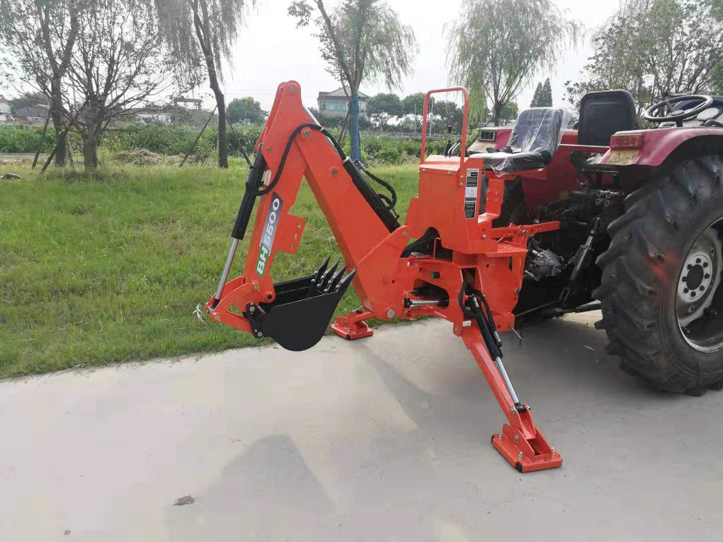 Tractor mini loader garden backhoe