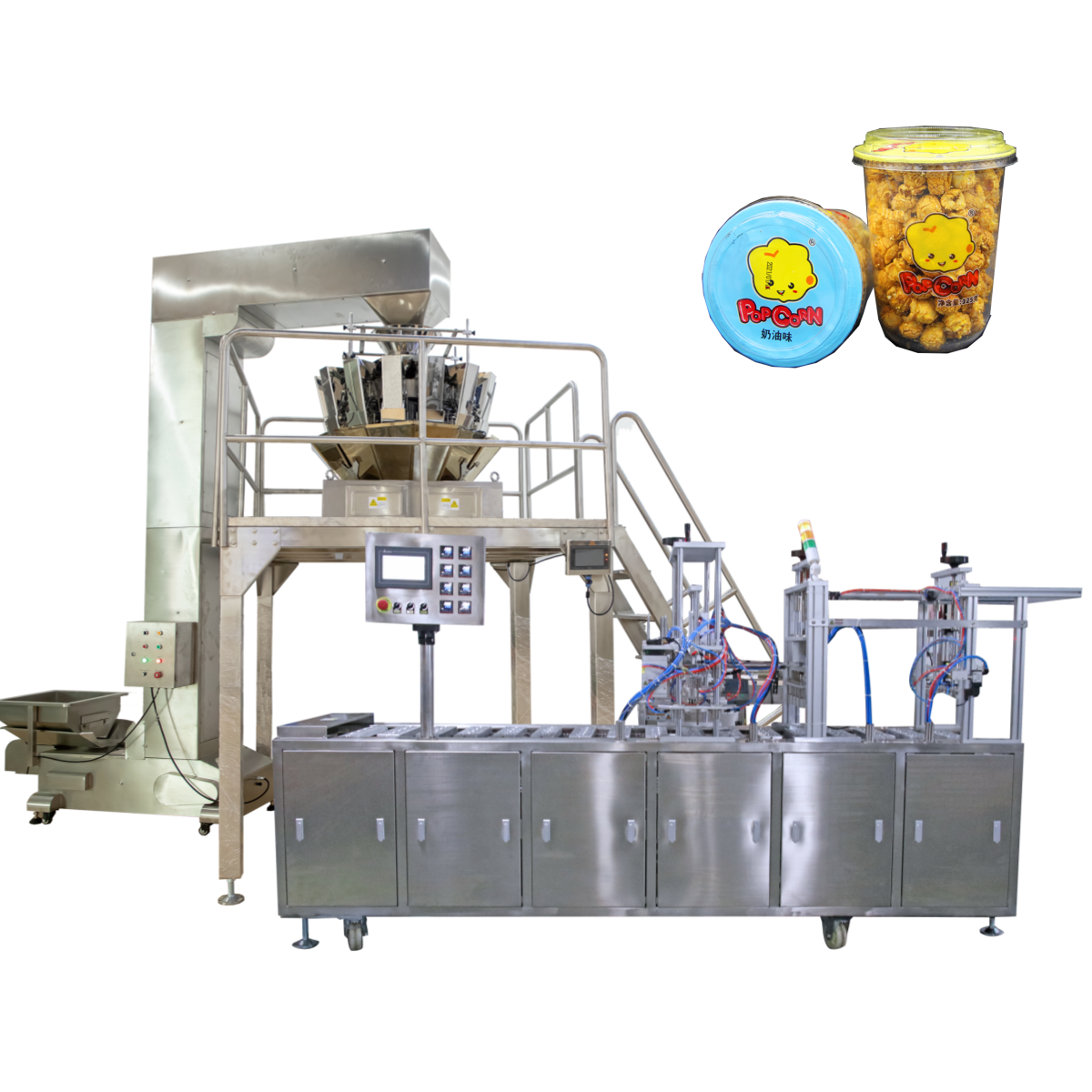 Cup Filling and Sealing Packaging Machine