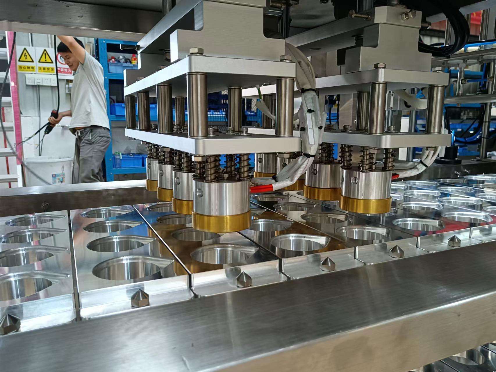 Cup Filling and Sealing Packaging Machine