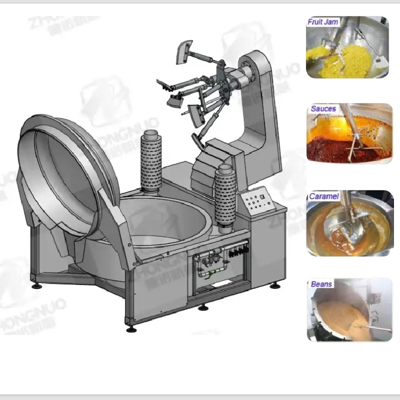 Electric SUS304 Industrial Food Mixer and Cooking Pot