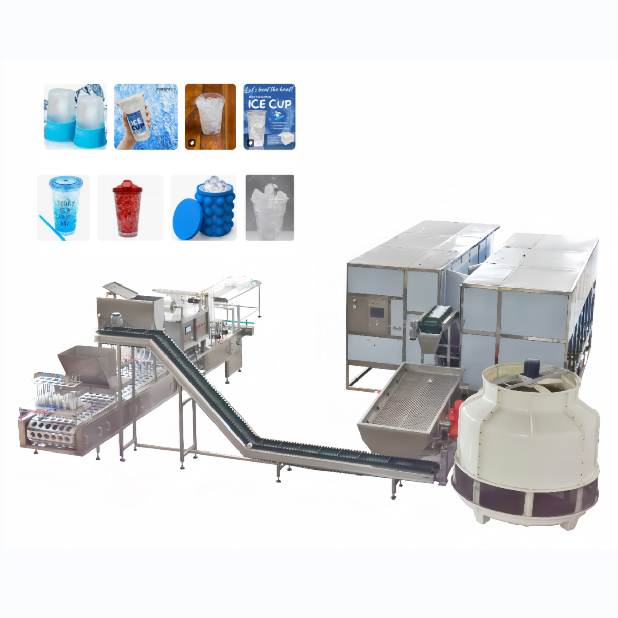 Cube Ice Cup Filling Sealing Machine: Efficient and Versatile