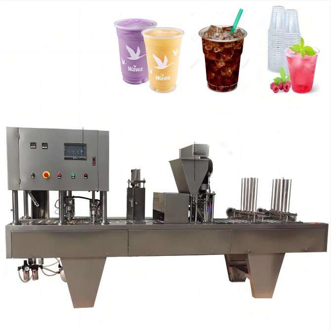 Cube Ice Cup Filling Sealing Machine: Efficient and Versatile