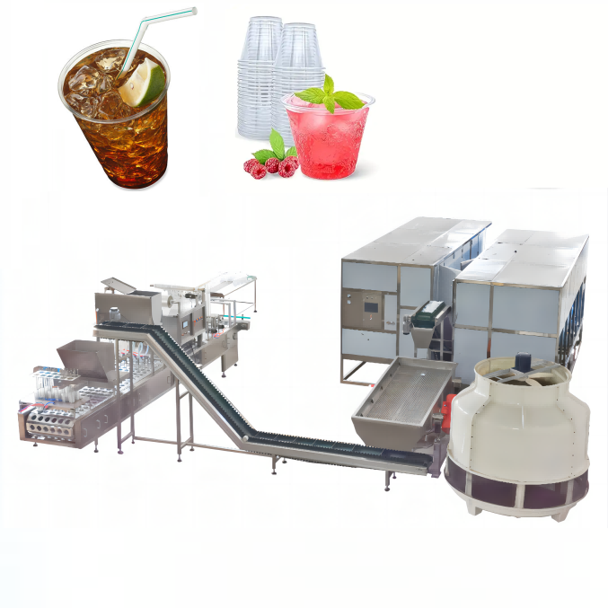 Cube Ice Cup Filling Sealing Machine: Efficient and Versatile