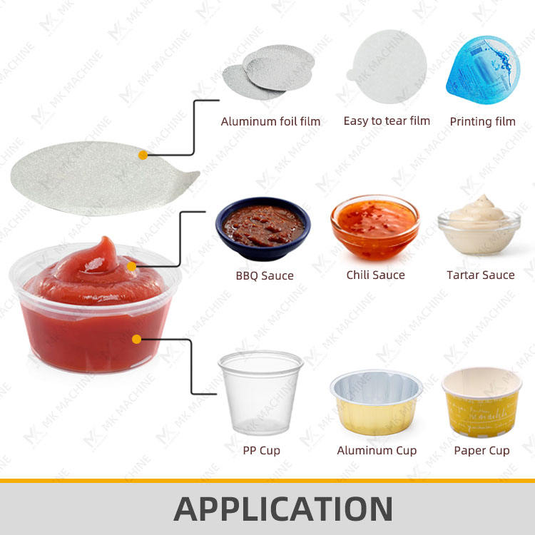 Cup Filling Sealing Machine (Model: MK MACHINE)