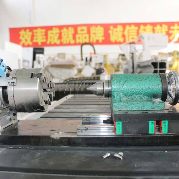 Wood engraving 6KW air-cooling spindle Four axis rotation cutting single head 3d cnc router machine