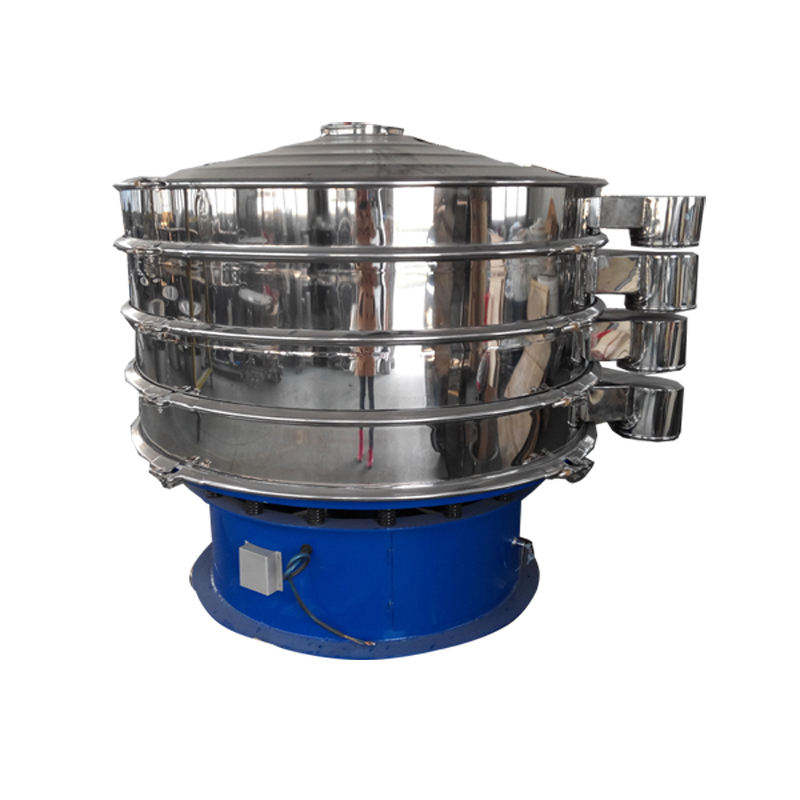 homemade high frequency wheat flour vibrating screen sieve machine