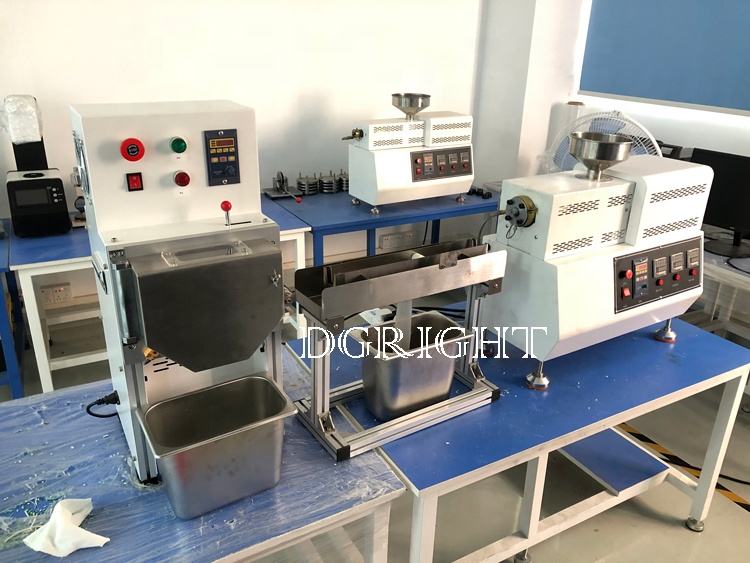 Desktop PVC Pipe Filament Extruder Line Mini ABS PC Plastic Sheet Filament Extruder Machine