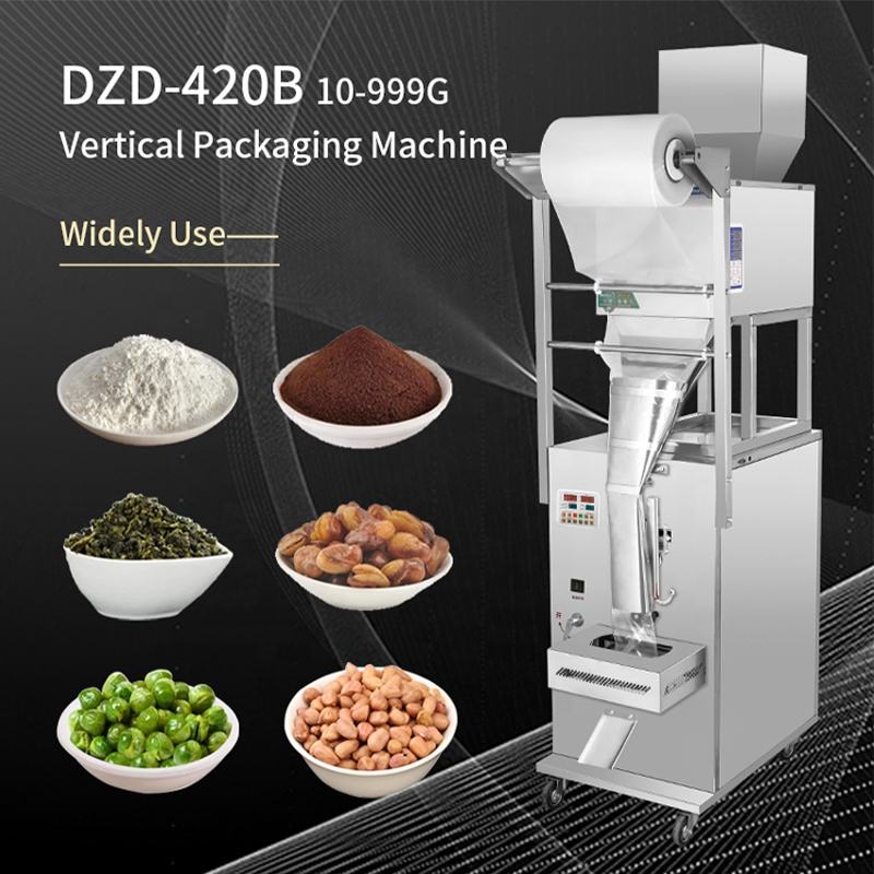 DZD-420B Multi-Function Vertical Food Chocolate Rice Sugar Tea Sachet Packaging Machine