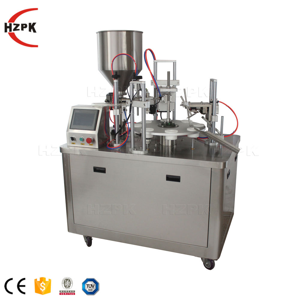 HZNF-30C Semi-Automatic Tube Filling and Sealing Machine