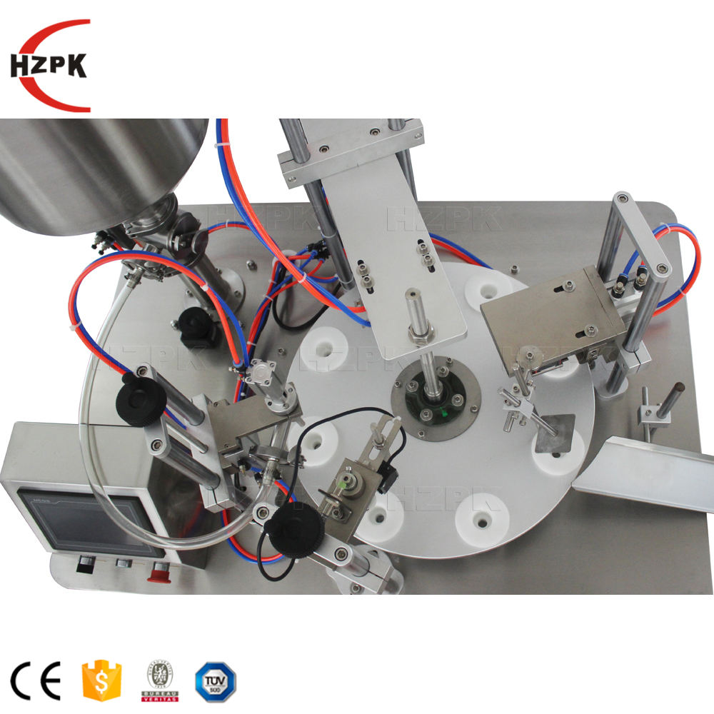 HZNF-30C Semi-Automatic Tube Filling and Sealing Machine