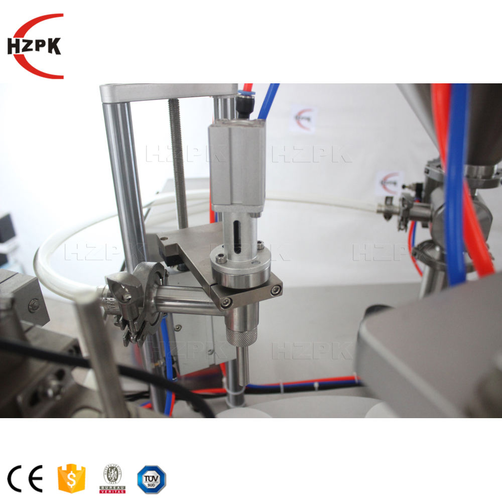 HZNF-30C Semi-Automatic Tube Filling and Sealing Machine