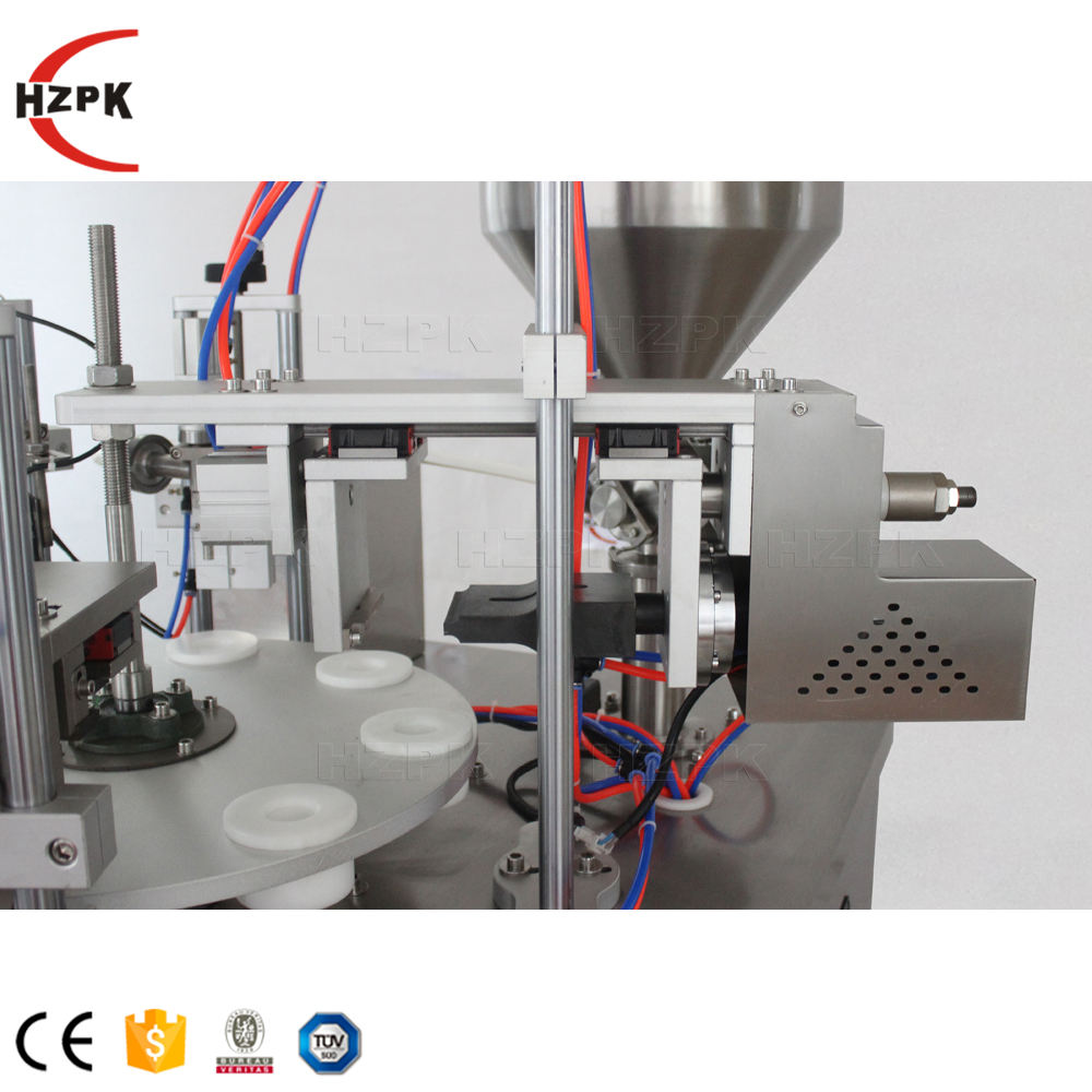 HZNF-30C Semi-Automatic Tube Filling and Sealing Machine