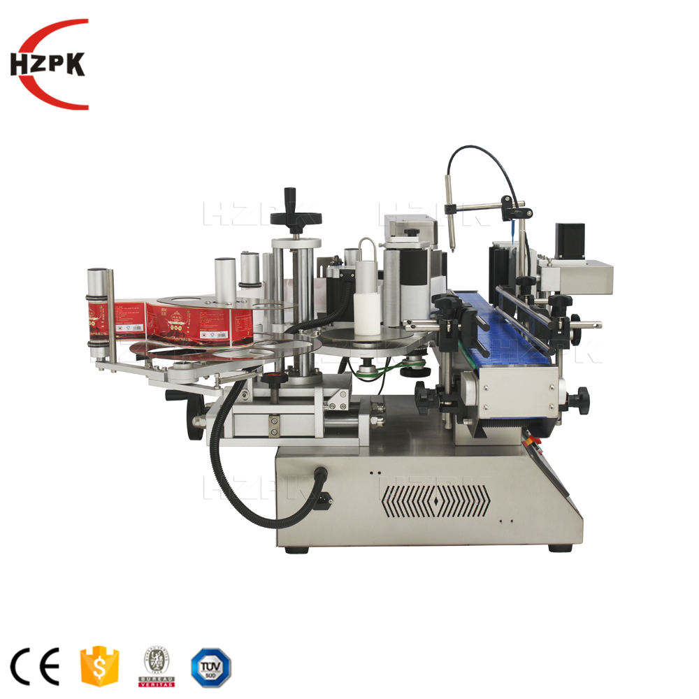 Automatic bottle round bottle stick labeling machine