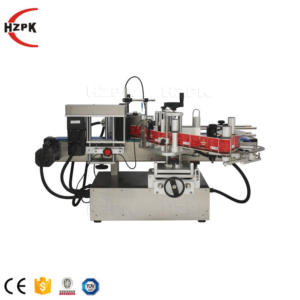 Automatic bottle round bottle stick labeling machine