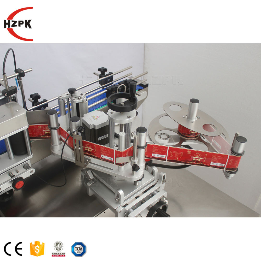 Automatic bottle round bottle stick labeling machine