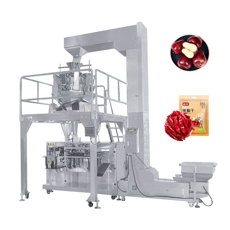 Fully Automatic Gummy Candy Rotary Premade Bag Pack Machine for Pellet