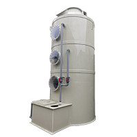 3000CFM to 8000CFM Air Volume PP Industrial Waste Gas Treatment Wet Scrubber