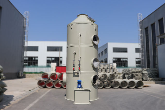 3000CFM to 8000CFM Air Volume PP Industrial Waste Gas Treatment Wet Scrubber