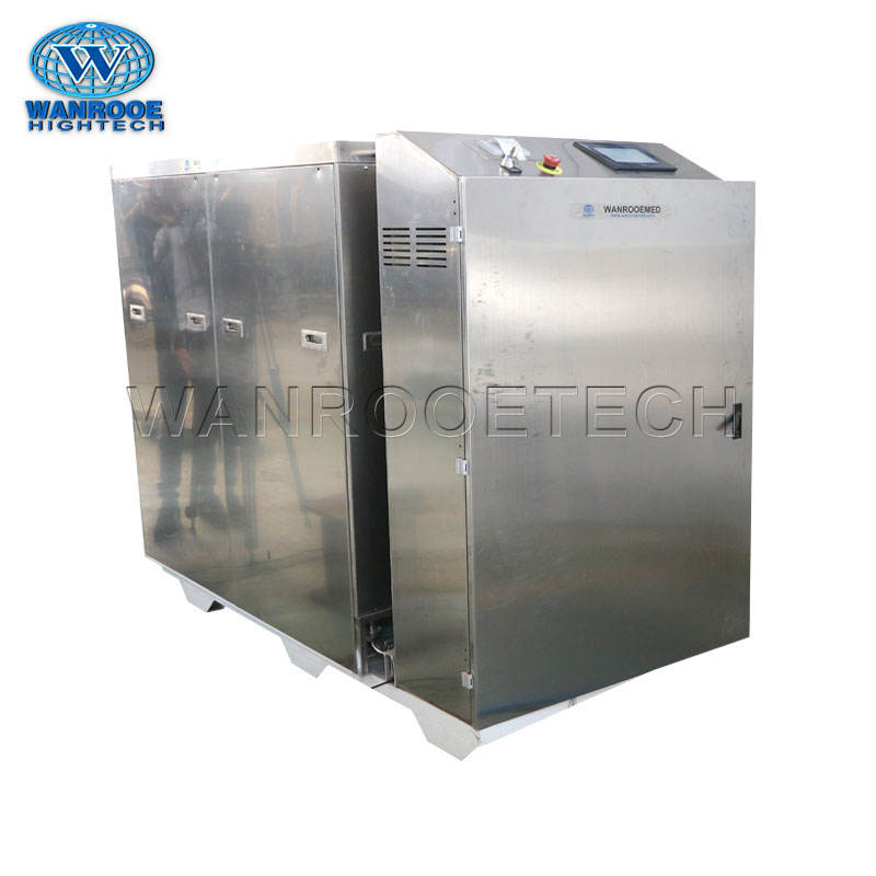 Medical Waste Shredder Machine with Sterilizer by Wanrooe