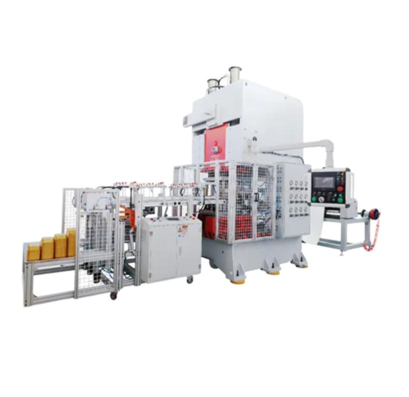 Multifunctional Upgraded Version Aluminium Foil Container Machine With High Press Stamping