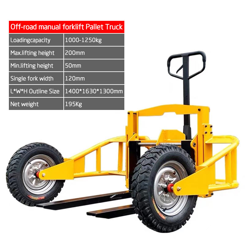 Off-Road Hand Forklift - Brand JICHUAN