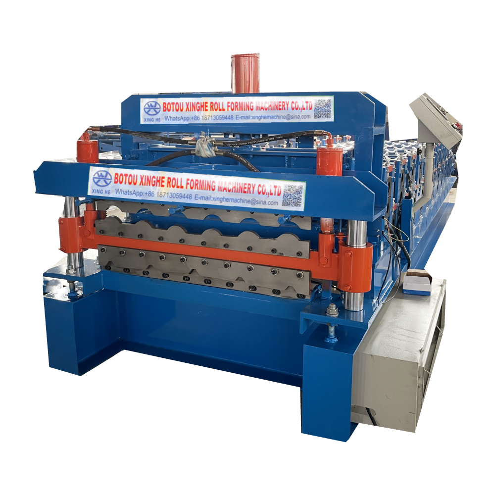 Building Material  Colorful Steel Roofing Glazed Tile step roof  tiles press Roll Forming Making Machines