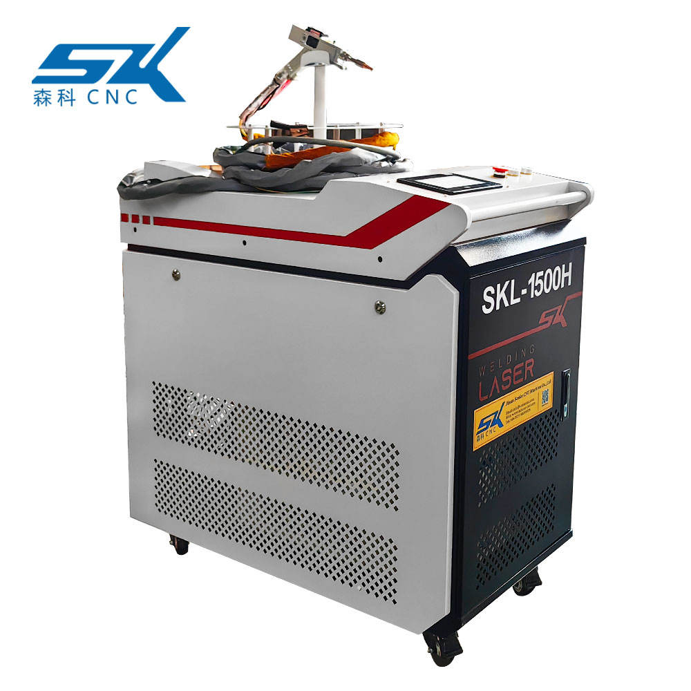 Portable 1500W fiber laser welder laser welding machine for metal