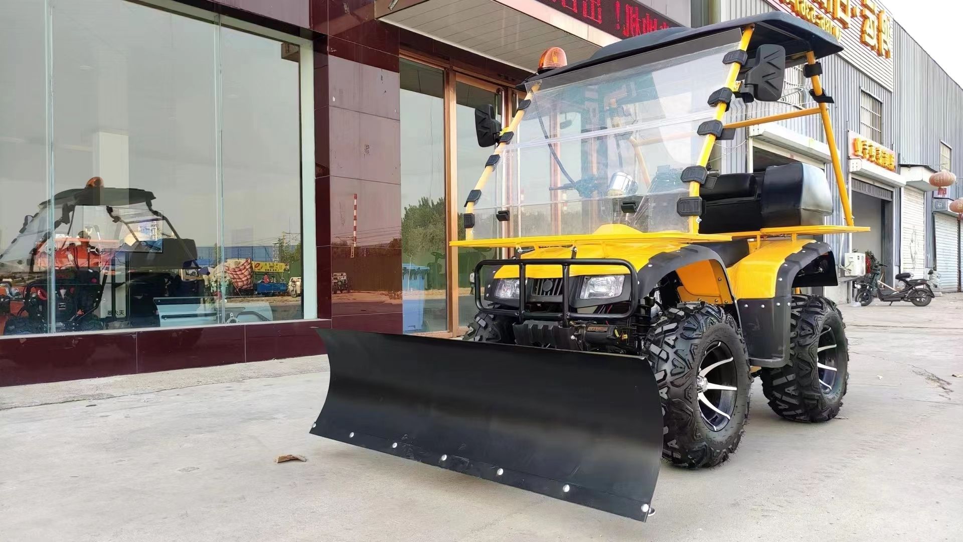 130cm Snow Sweeper with Chongqing Zongshen Engine