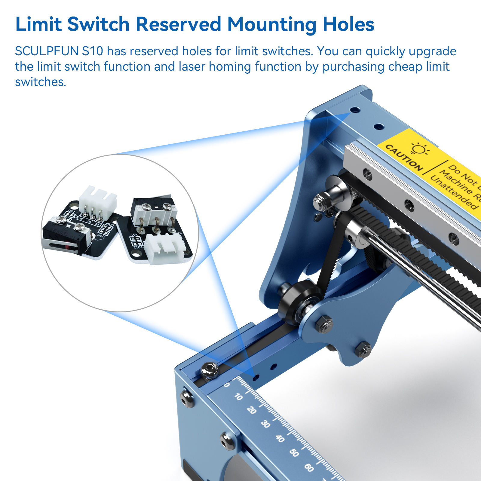 SCULPFUN S10 Small Laser Engraving Cutting Machine