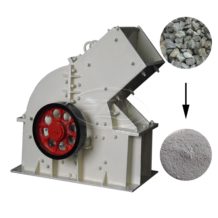 Diesel Engine Rock Small Machine Gold Stone Hammer Mill Crusher