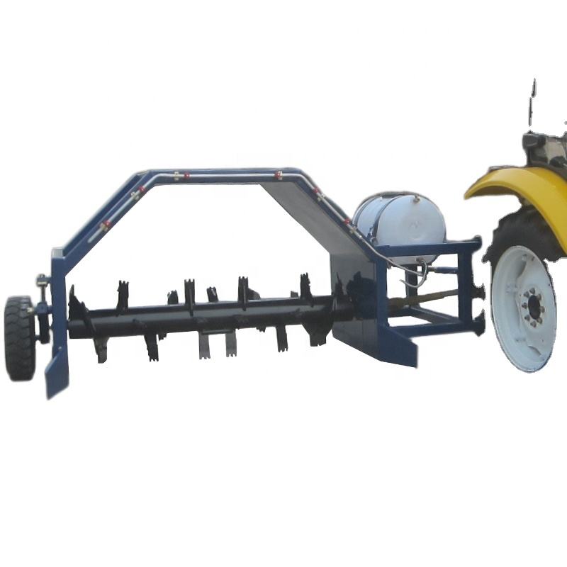 SAMTRA Towable Compost Turner for Organic Fertilizer Production