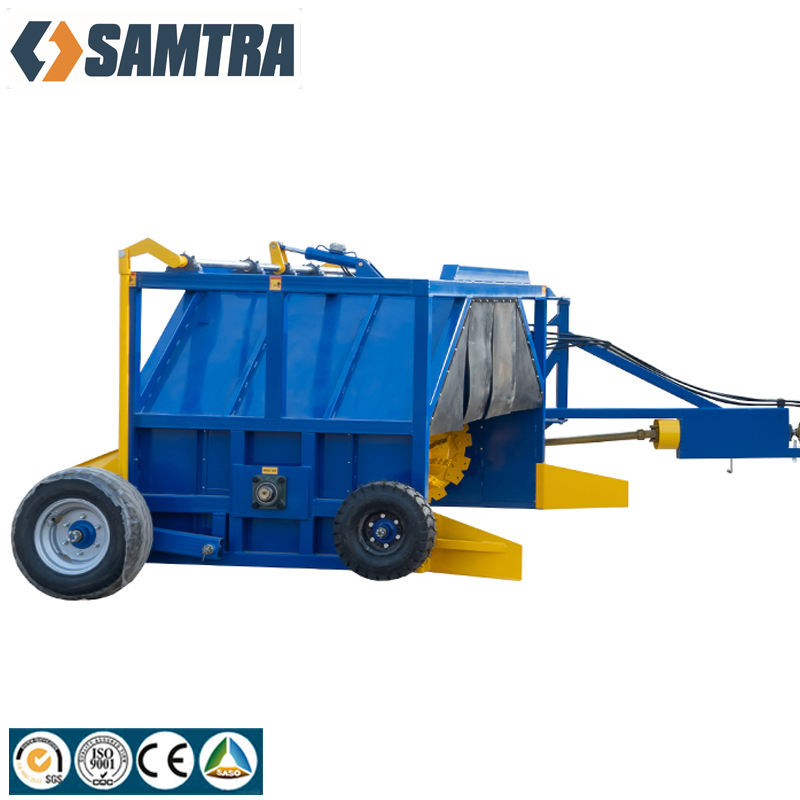 SAMTRA Towable Compost Turner for Organic Fertilizer Production