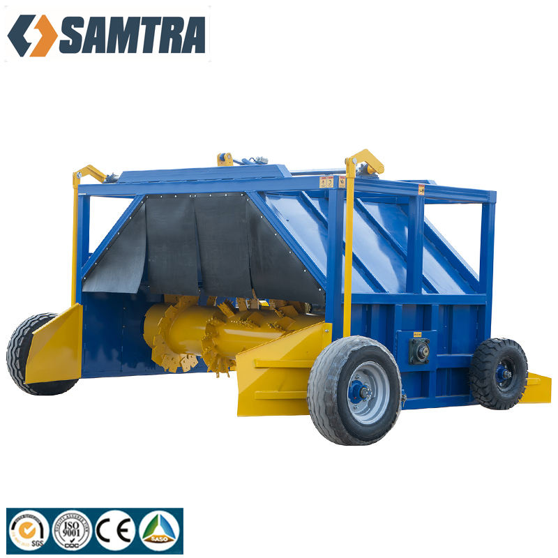 SAMTRA Towable Compost Turner for Organic Fertilizer Production