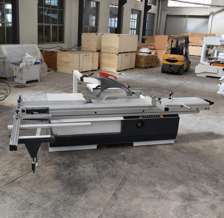 388 mm Delilai Woodworking Cutting Sliding Table Panel Saw Machine