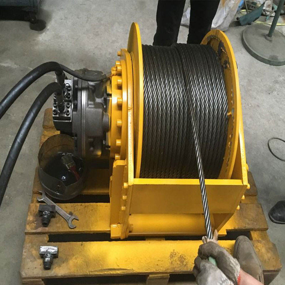 CCS CE Planetary Hydraulic Cable Winch for Oil Well Drilling & Shrimp Boat Anchor with Brake