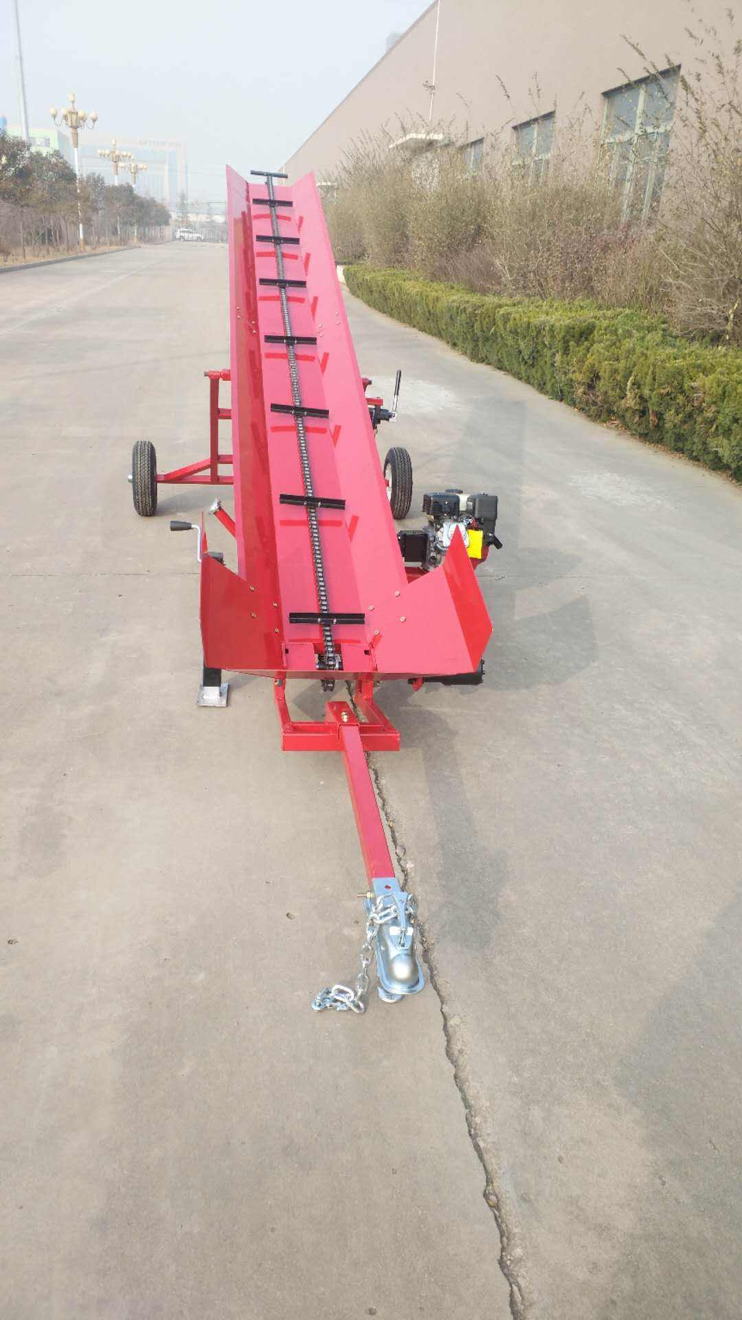 Rubber Conveyor Belt Widely Used Fixed Road Loading Mobile Belt Conveyor