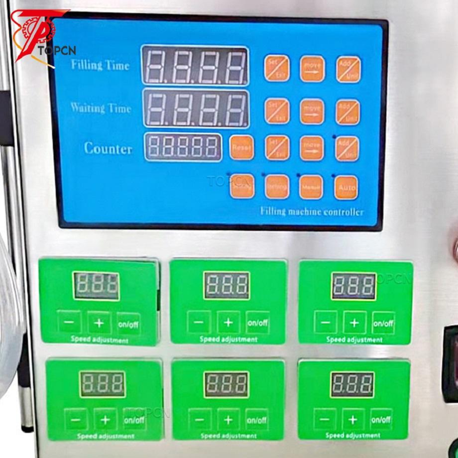 TOPCN Digital Pump Olive Oil Filling Machine