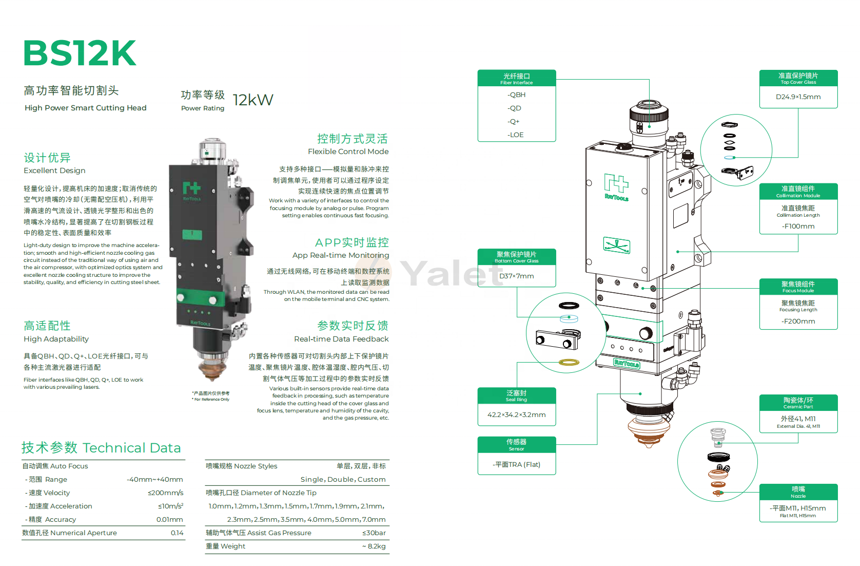 Raytools High-Accuracy Laser Head