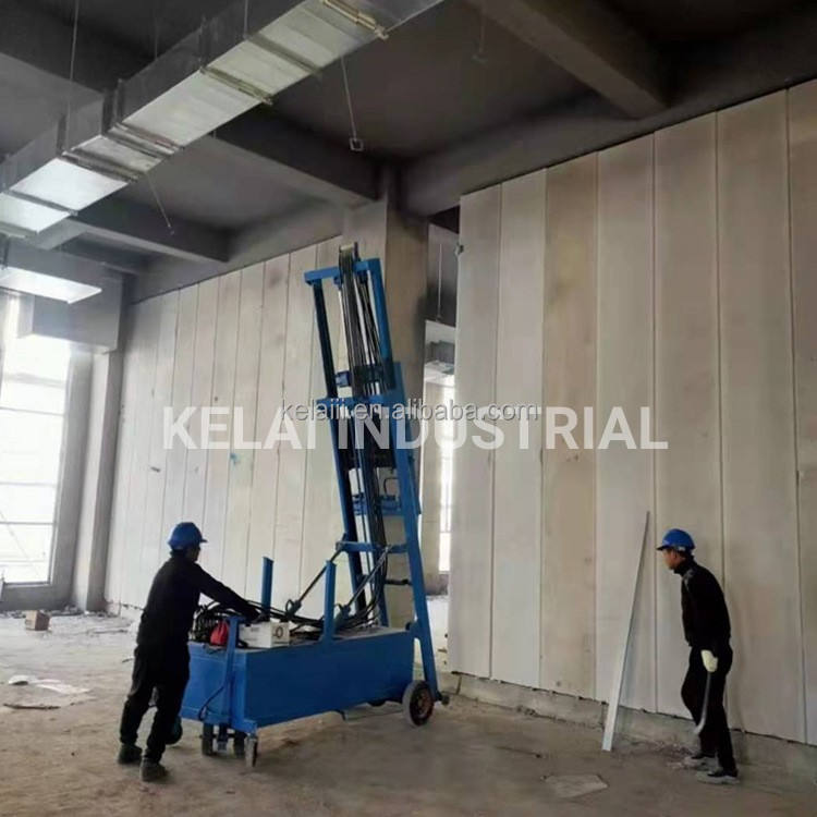 CE APPROVED Lightweight wall panel installation machine