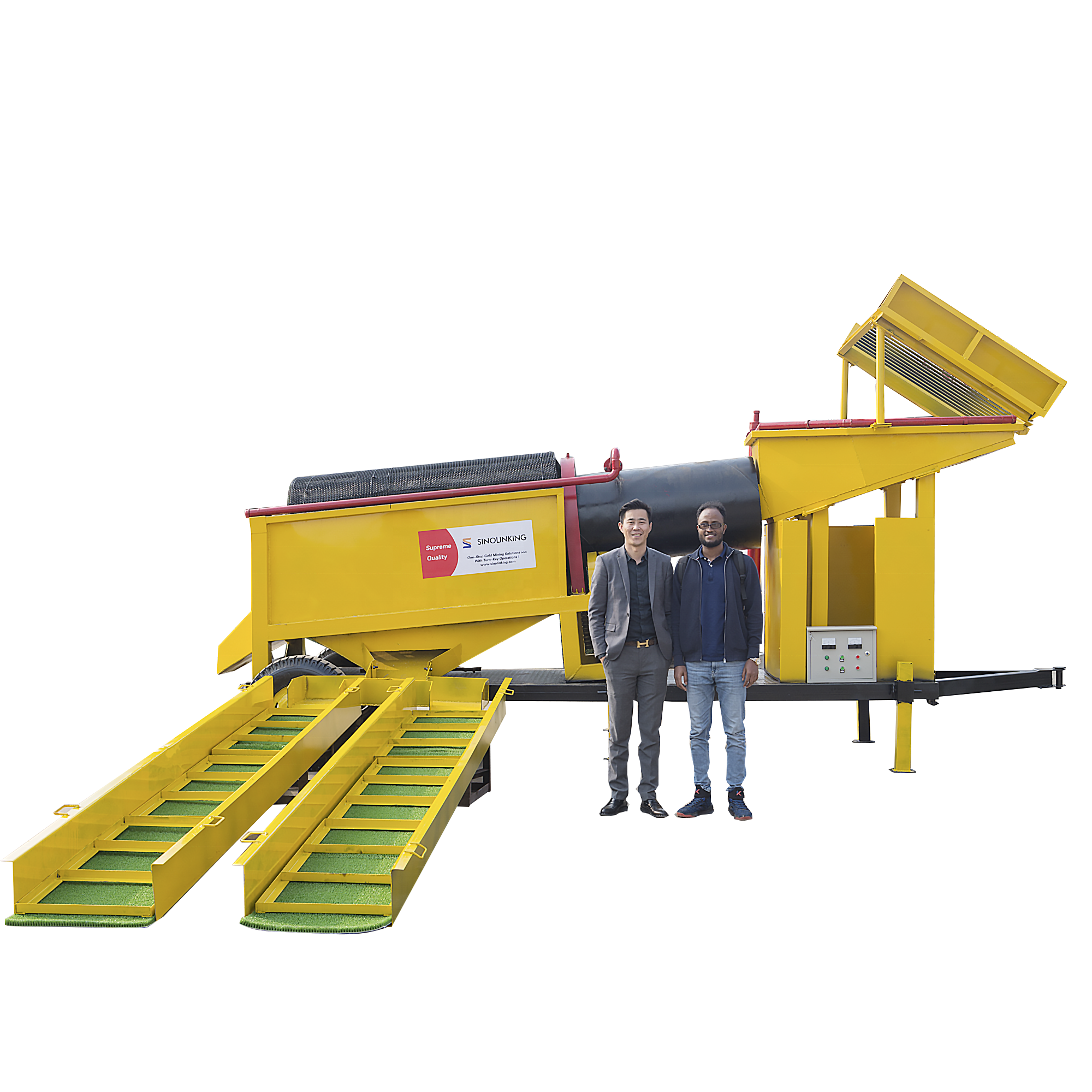 Automatic Gold Washing Plant (Model: SINOLINKING)