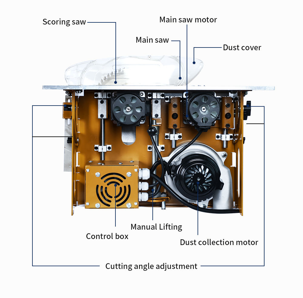 JS-21 Dust-Free Electronic Panel Saw