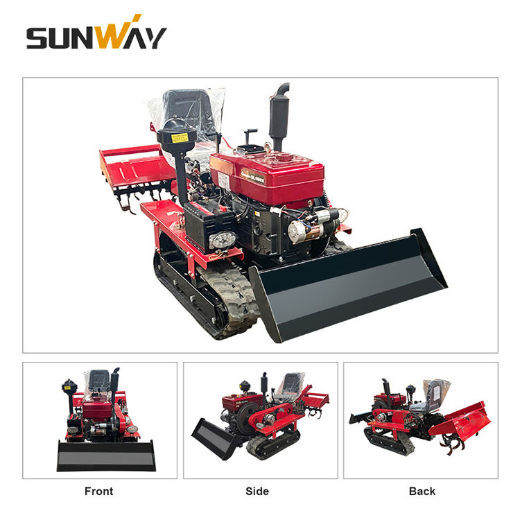 25HP Rubber Track Mini Crawler Tractor (Model: SWCT-25 Series)