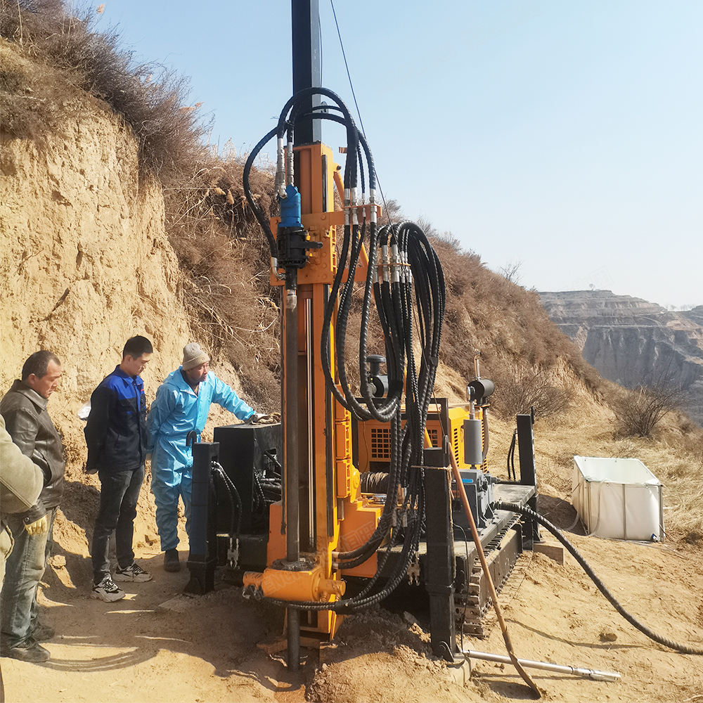 Wireline Rope Core Drilling Rig: Capable of Reaching Depths of 600m