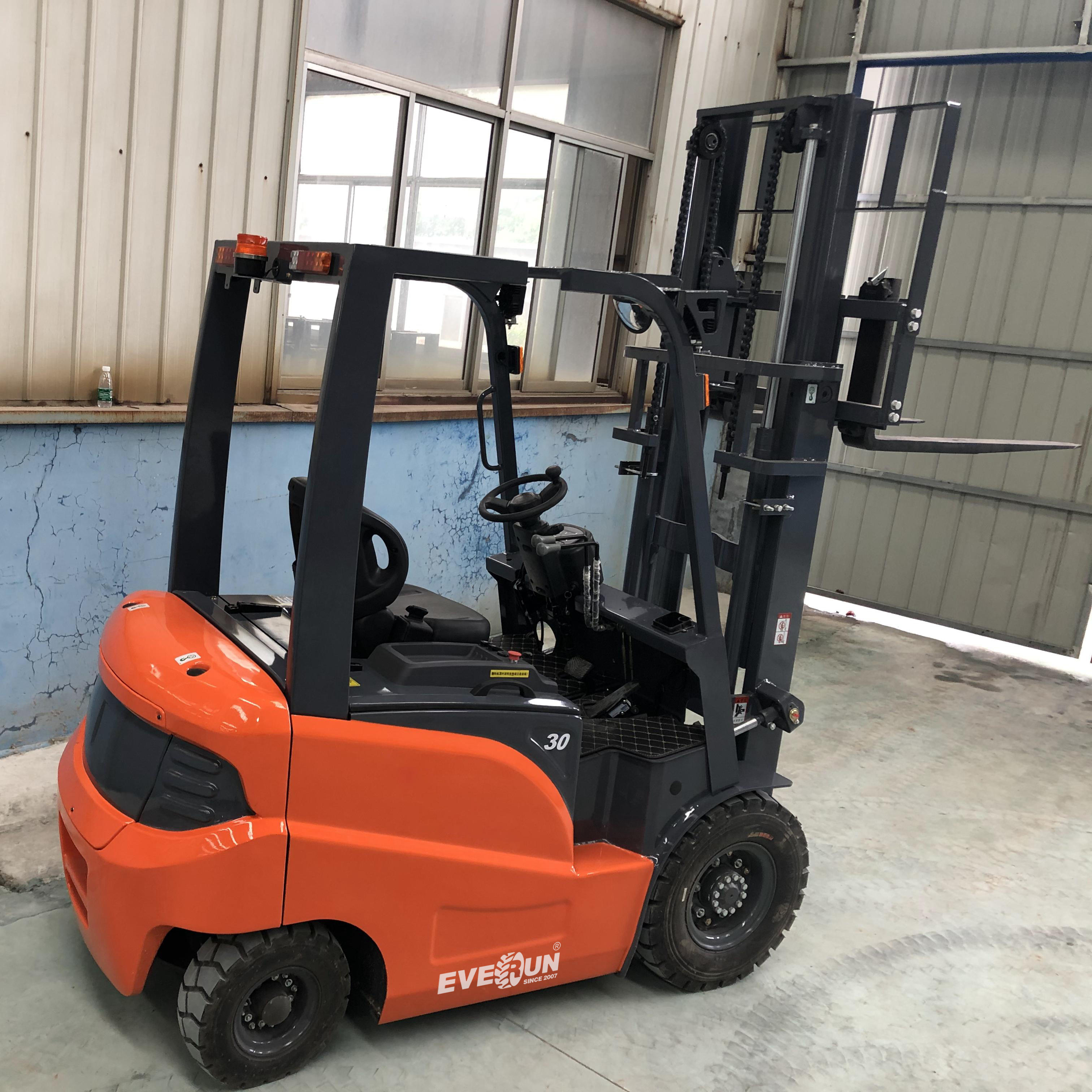 EVERUN EPA CE EREF30   Battery Portable 3 Ton Small Telescopic Forklift