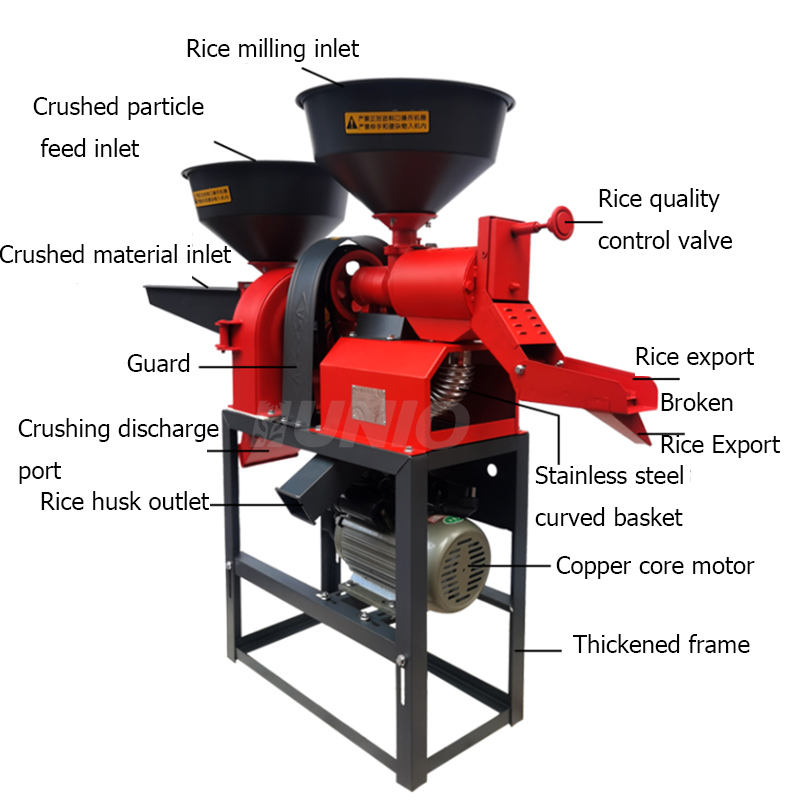 Multifunctional Rice Mill