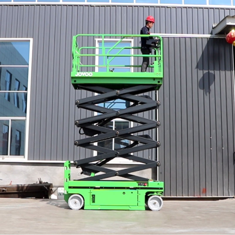 MORN 6m 8m 10m 12m 14m 16m man lift single person scissor lift electric self-propelled scissor lift for aerial work