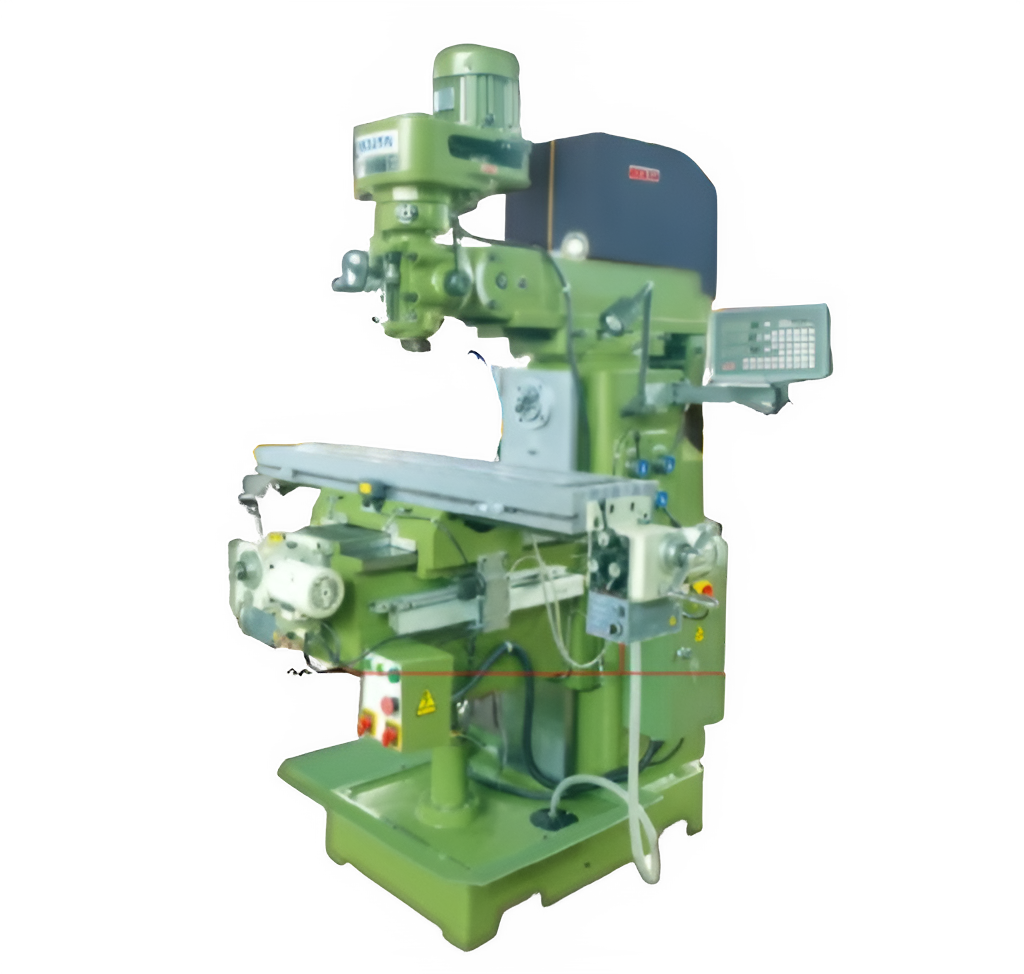 High-Performance Vertical Milling Machine With R8 Spindle Taper