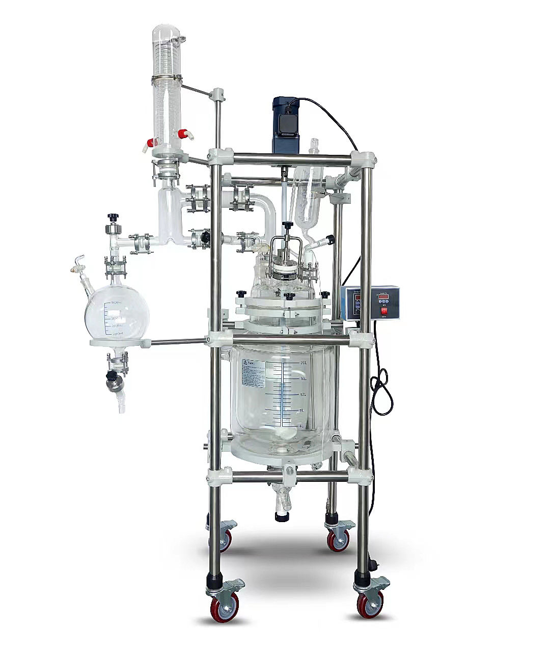 XINCHEN Jacketed Glass Reactor