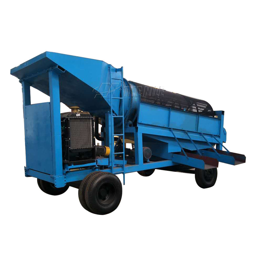 Mobile Trommel Gold Wash Plant